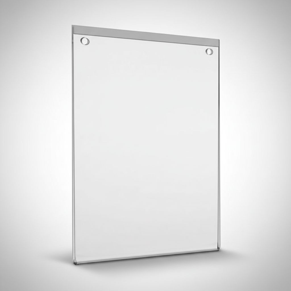 Kieszeń plakatowa pionowa PCV