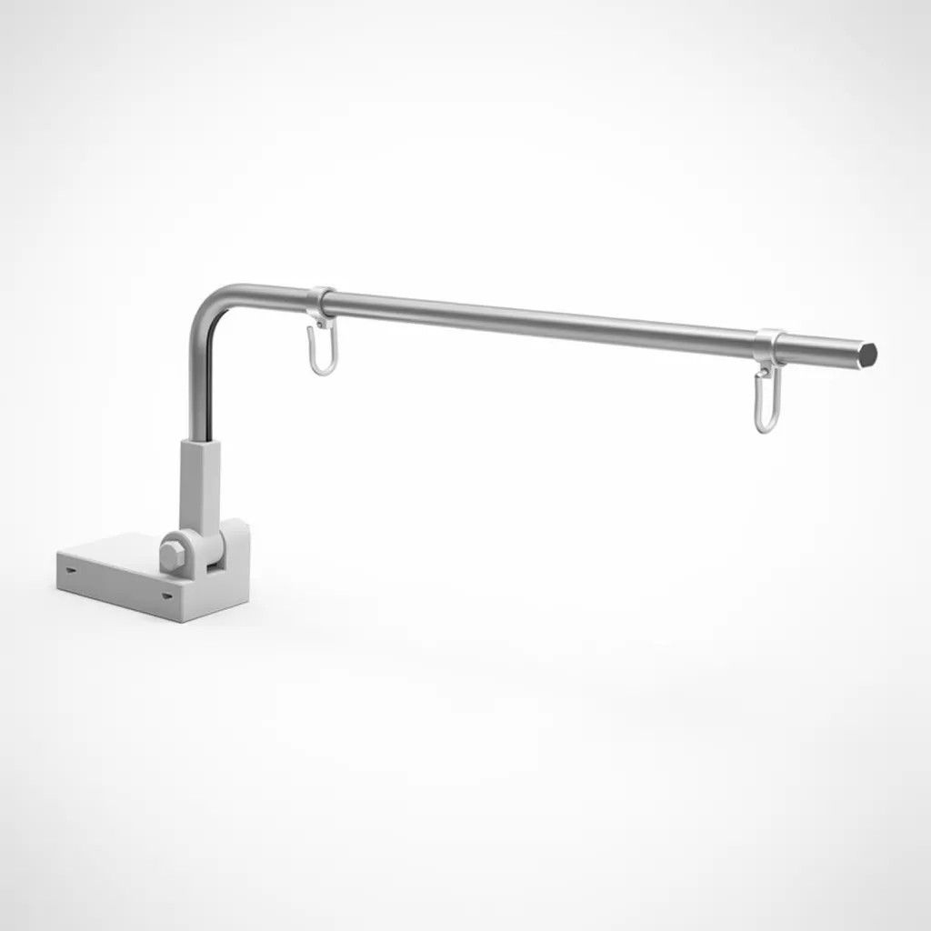 Uchwyt magnetyczny banerowy z haczykami