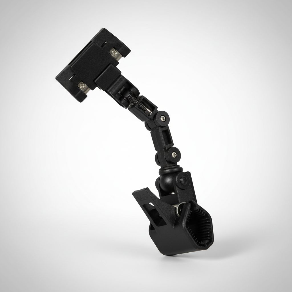 Uchwyt na szyldy cenowe z dużą klamrą i dużym klipsem rotacyjny